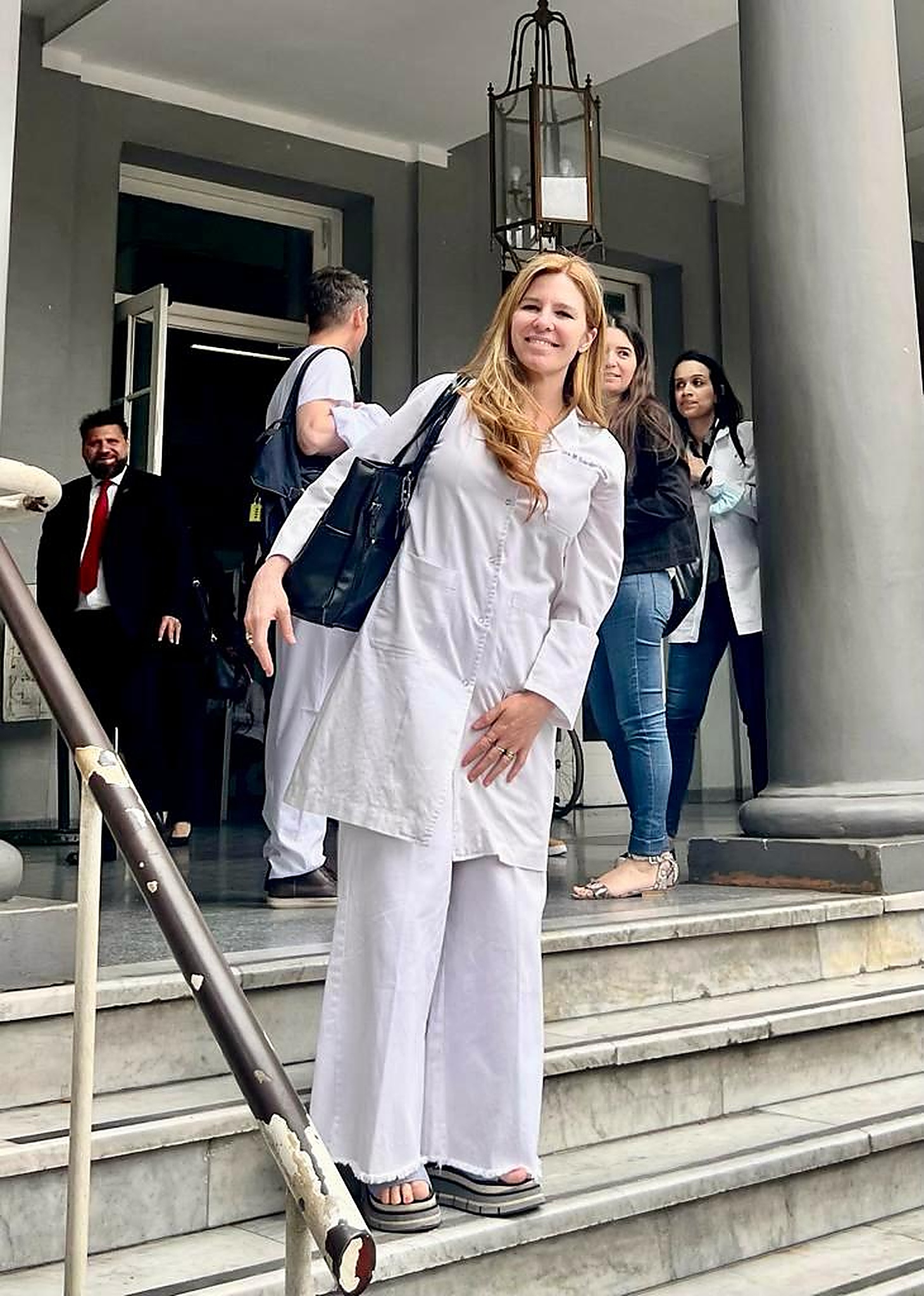Dra. Peláez el día de su graduación como dermatóloga
