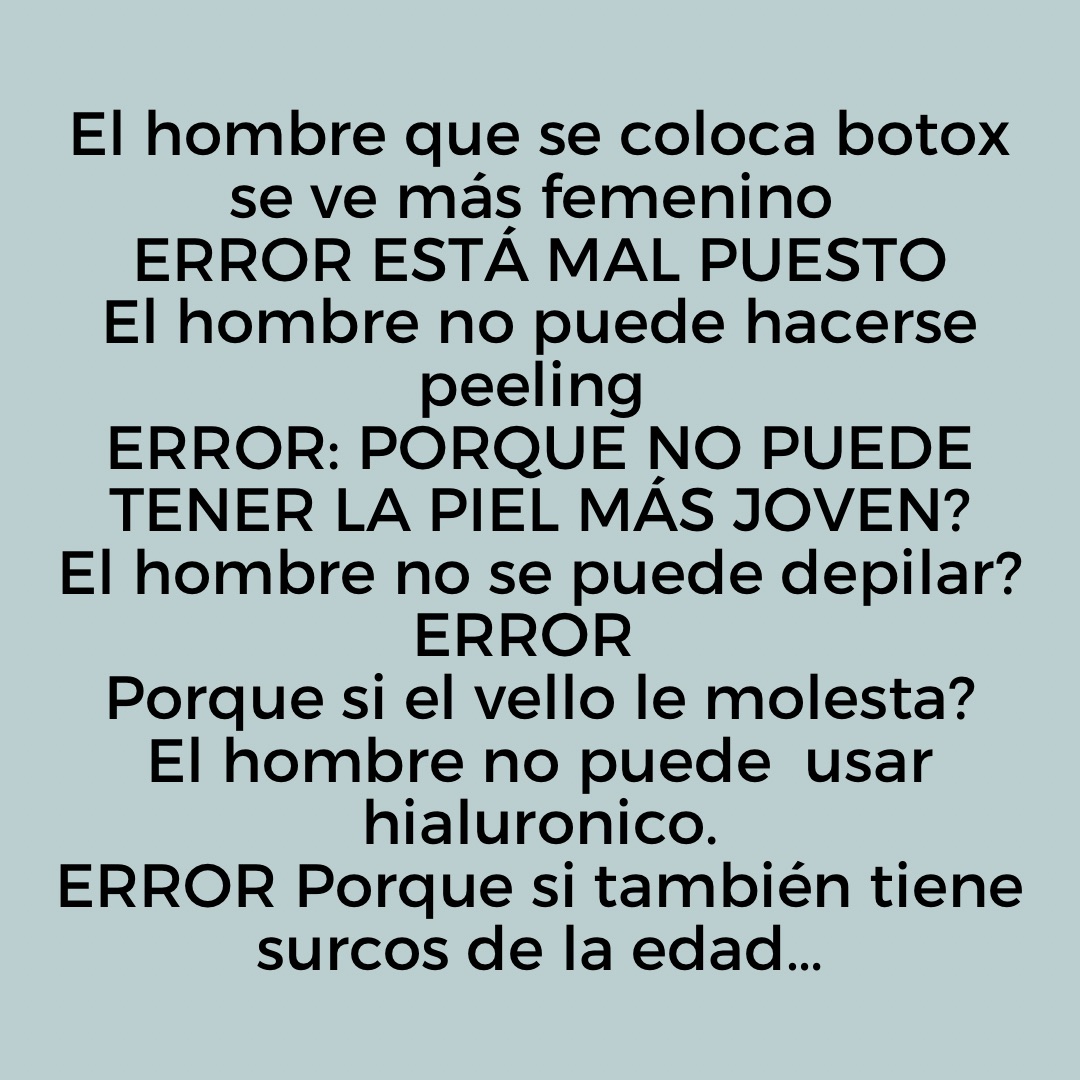 Mitos y errores frecuentes sobre estética masculina