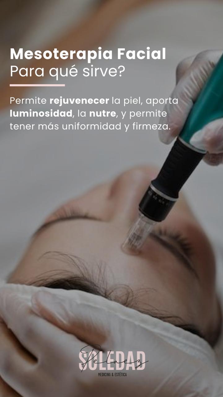 Mesoterapia facial, para qué sirve