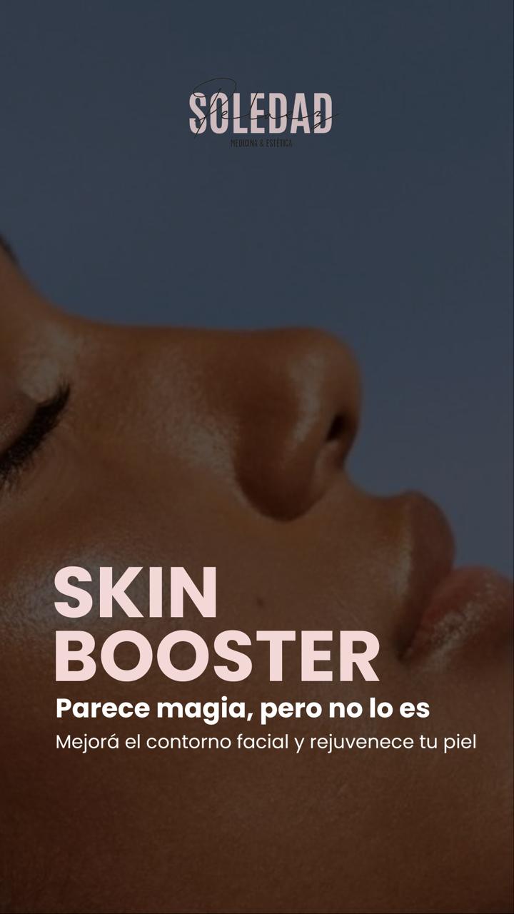 Skin booster, mejora el contorno facial y rejuvenece la piel